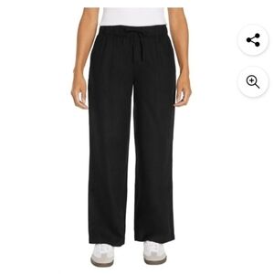 Gap Women's Pull Versatile Lightweight Linen Pants